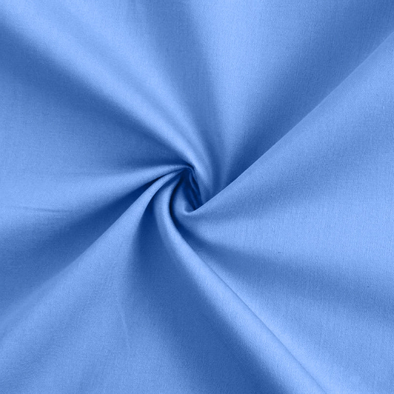 Platinum Cotton Satin Formal Shirt for Men - with Pocket | Sky Blue