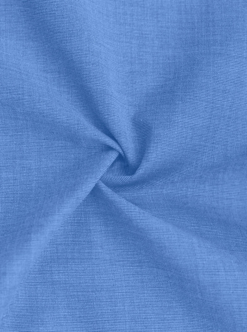 Filafil Fabric Formal Shirt for Men - Regular Fit | Royal Blue