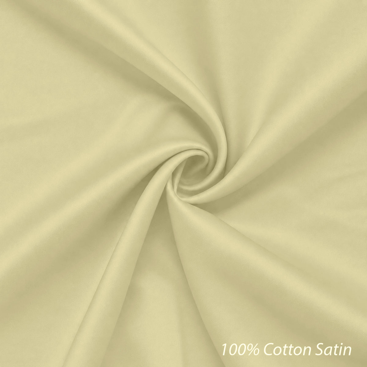 Cotton Satin Formal Shirt for Men - Regular Fit Full Sleeve | Cream