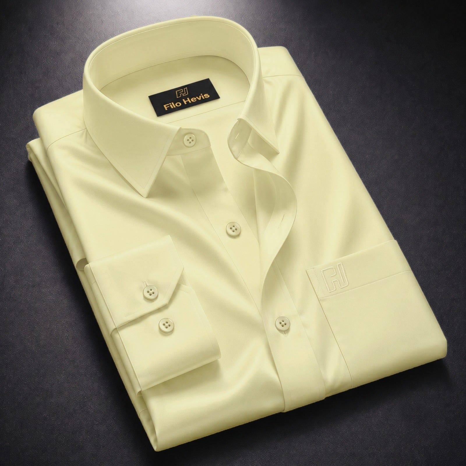 Cotton Satin Formal Shirt for Men - Regular Fit Full Sleeve | Cream My Store