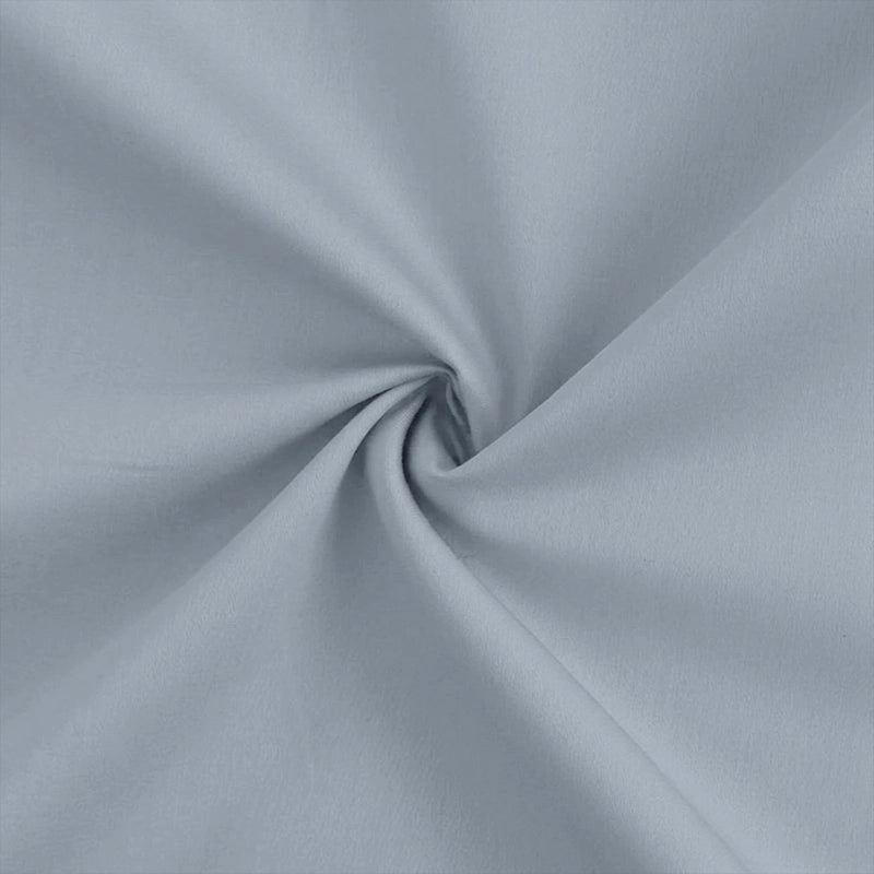 Cotton Satin Formal Shirt for Men - Regular Fit Full Sleeve | LIGHT GREY Filo Hevis