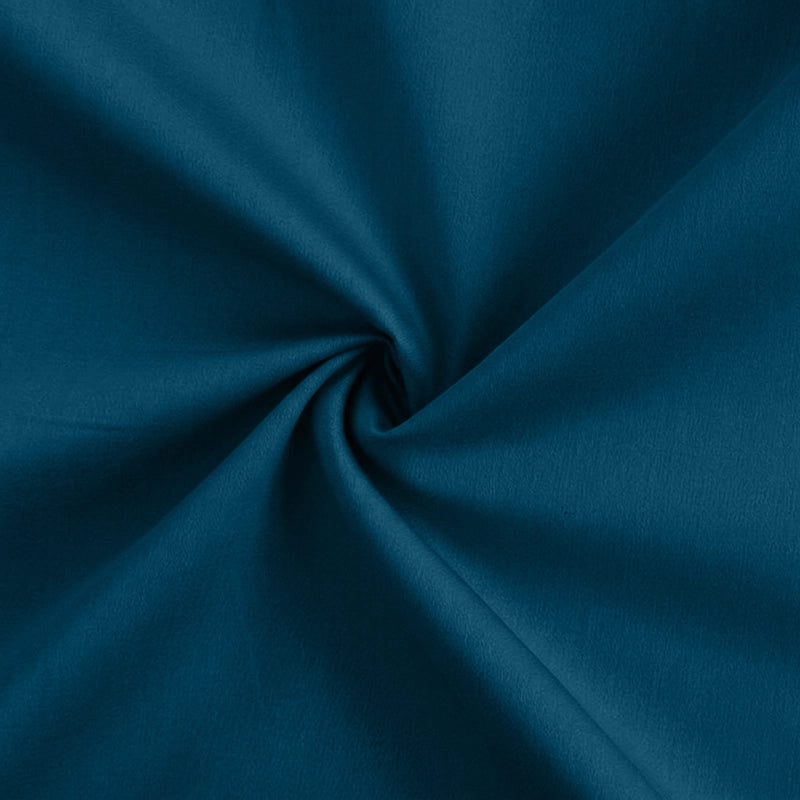 Cotton Satin Formal Shirt for Men - Regular Fit Full Sleeve | Teal Blue My Store
