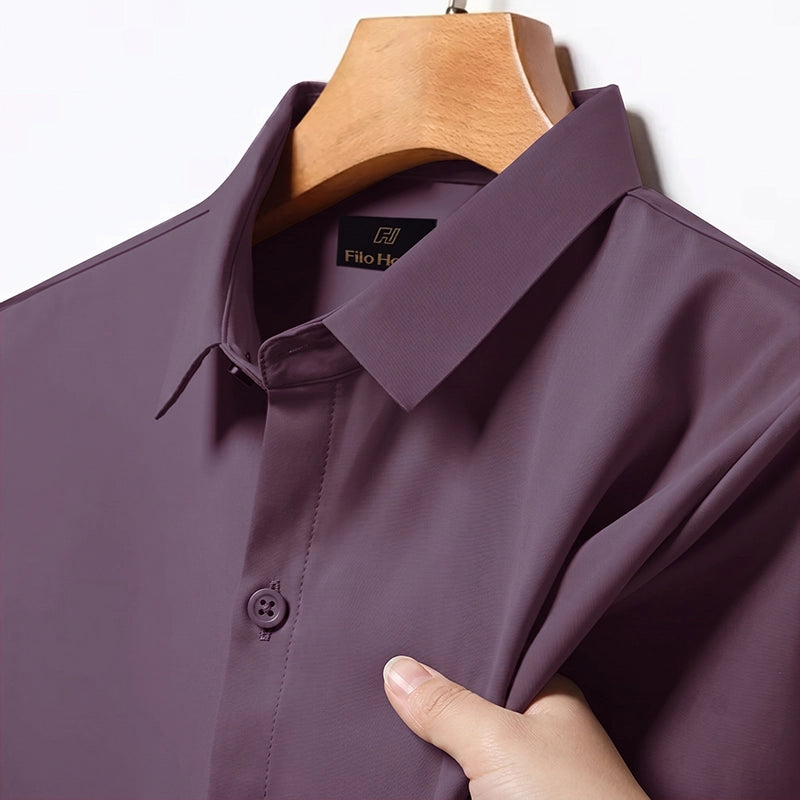 Japanese Lycra anti-wrinkle shirt | Party wear | Light Onion