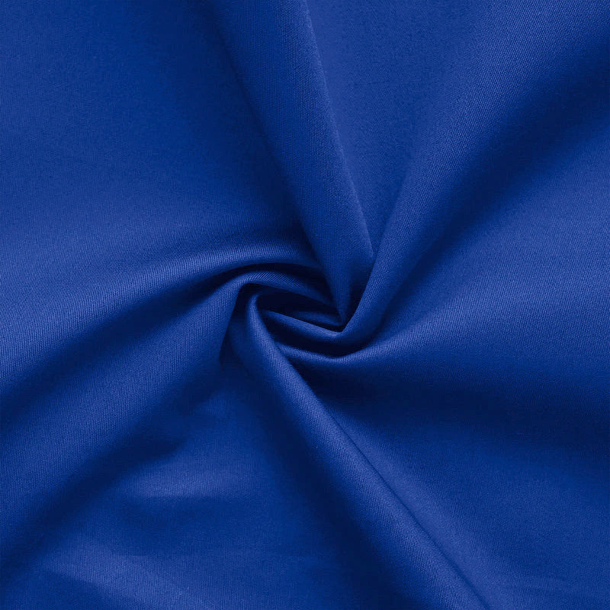 Cotton Satin Formal Shirt for Men - Regular Fit Full Sleeve | Royal Blue