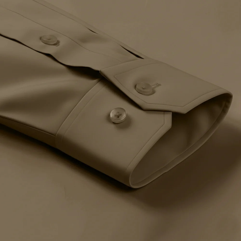 cotton brown shirt