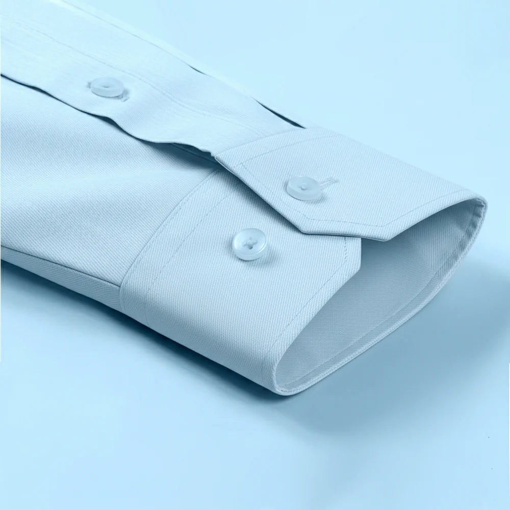 formal sky blue shirt