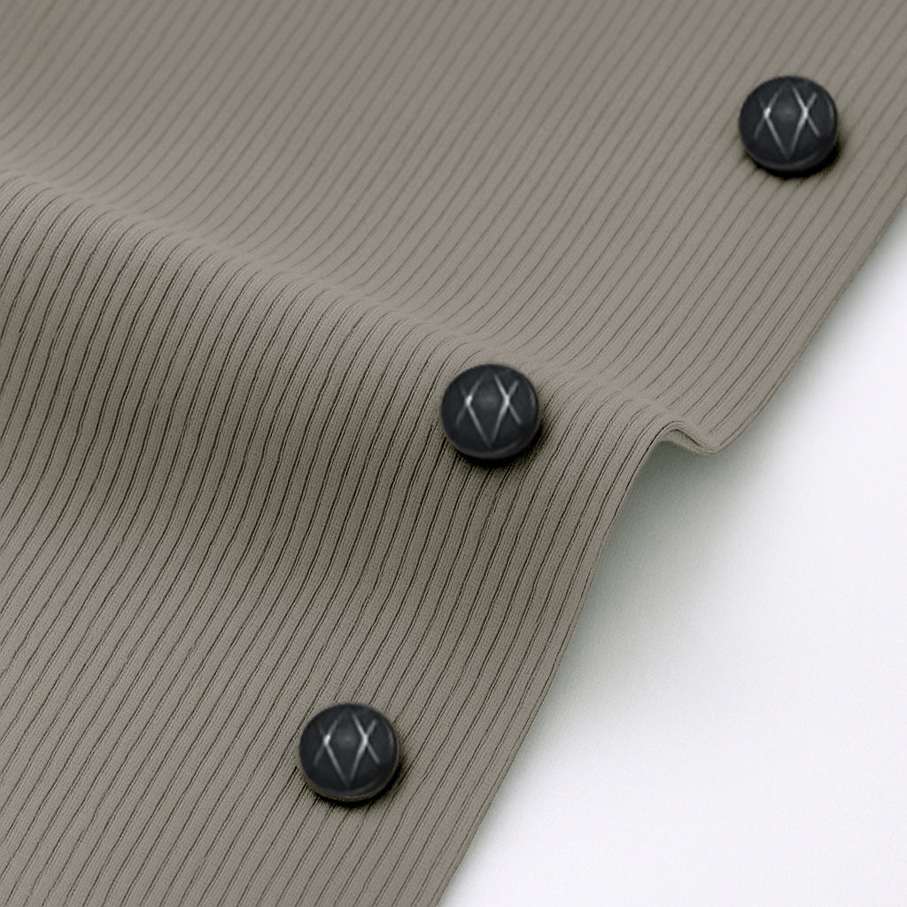 MEN’S CORDUROY SHIRT FOR WINTER STYLE | 21-WALES CORDUROY | DOUBLE POCKET | EMERALD-Grey