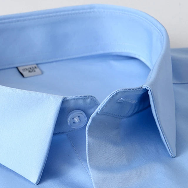 Single Pocket Formal Shirts - SKY