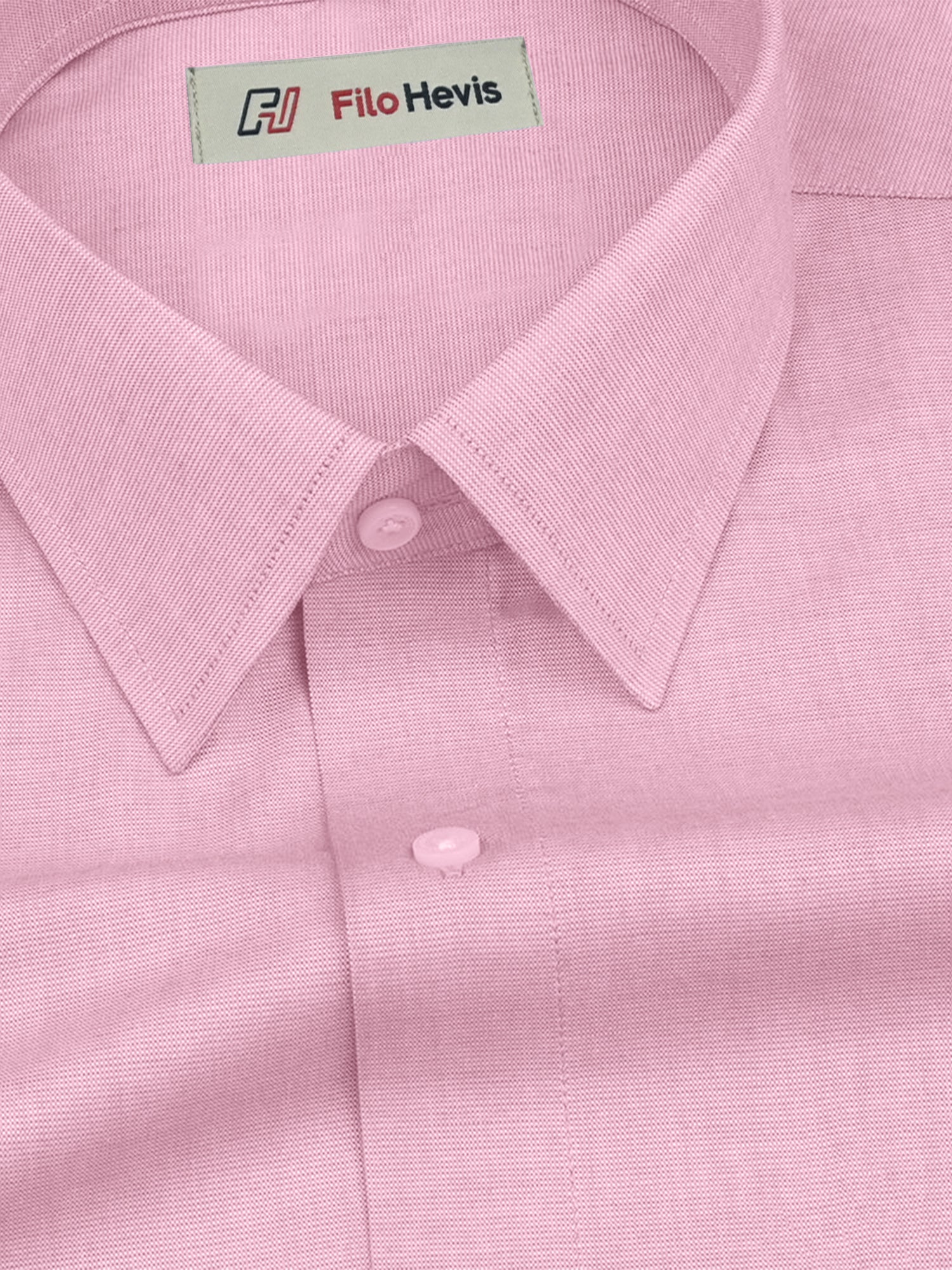 Filafil Fabric Regular Fit Formal Shirt Full Sleeve -Light Pink