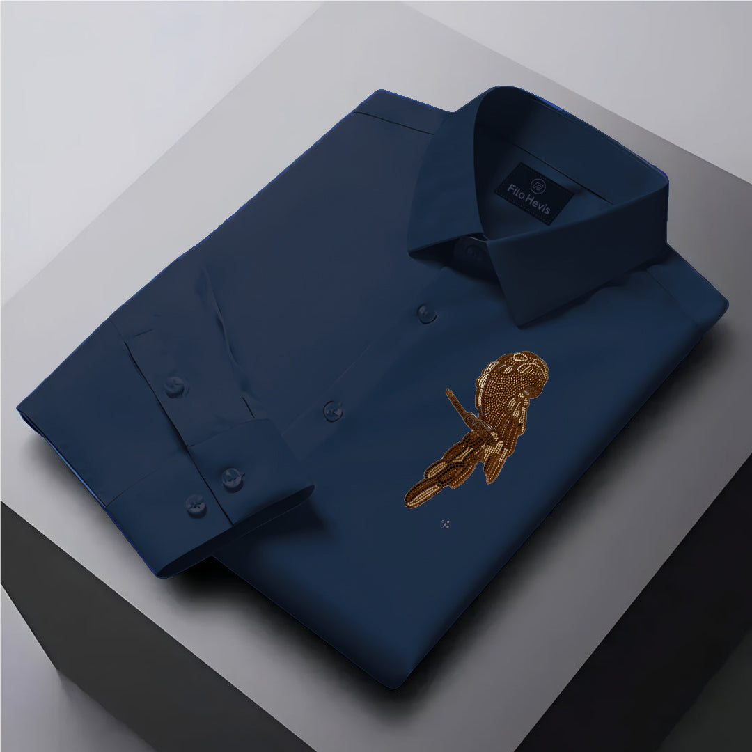 Men's ClubWear Premium Shirt - Navy Blue