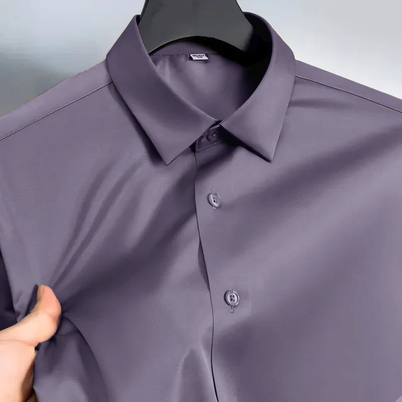 Men's Satin Lycra formal Full Sleeve Shirt Onion