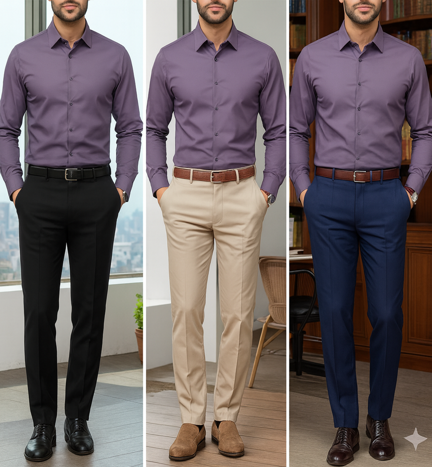 Men's Satin Lycra formal Full Sleeve Shirt Onion