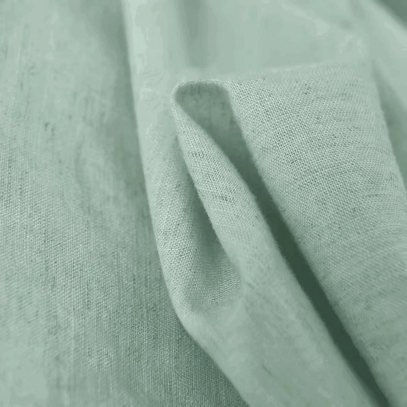 FINE LINEN SHIRTS FOR MEN (Full Sleeves)-Pista Green
