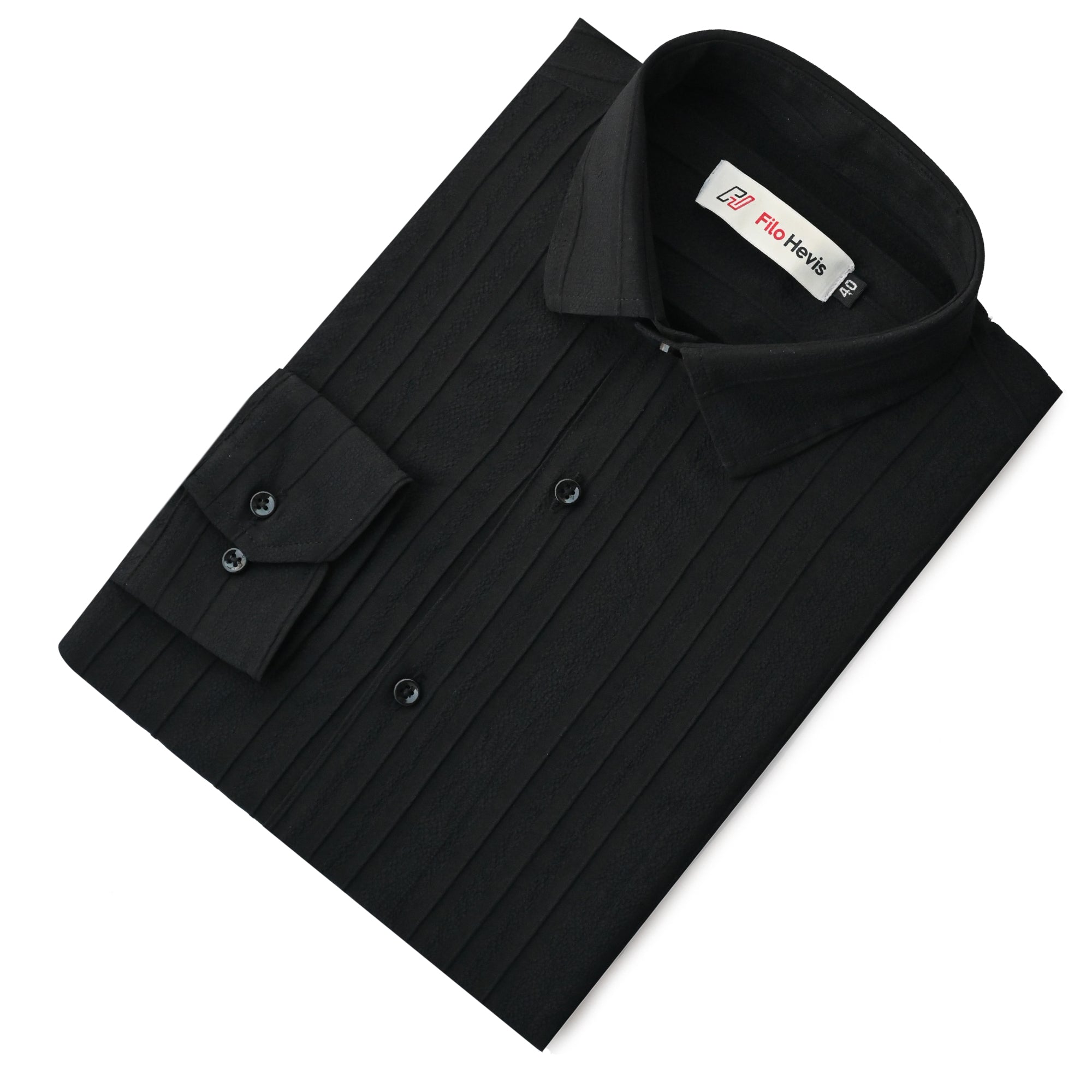 Popcorn Black Shirt for Men