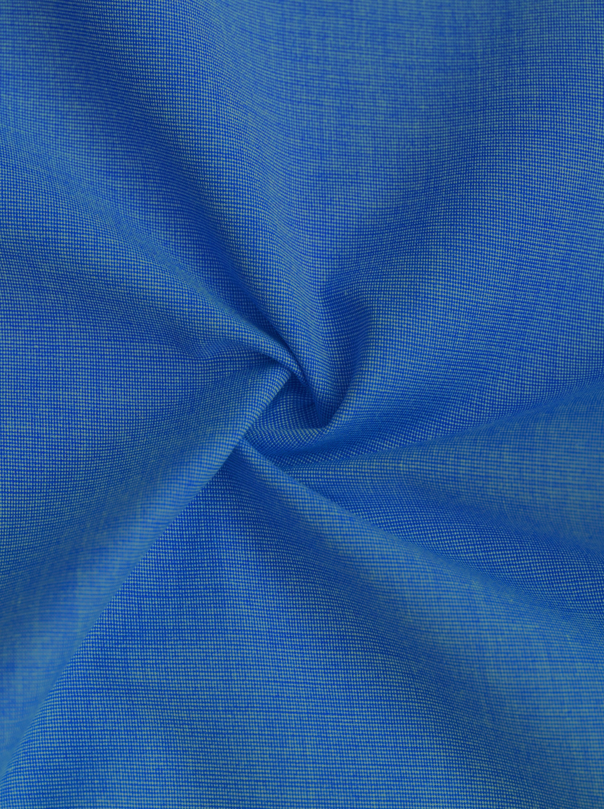 Filafil Fabric Regular Fit Single Pocket Formal Shirt Full Sleeve - Royal Blue