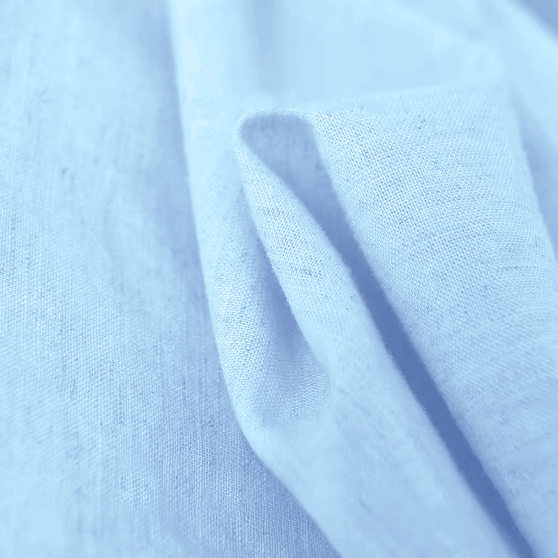 FINE LINEN SHIRTS FOR MEN (Full Sleeves)-Sky