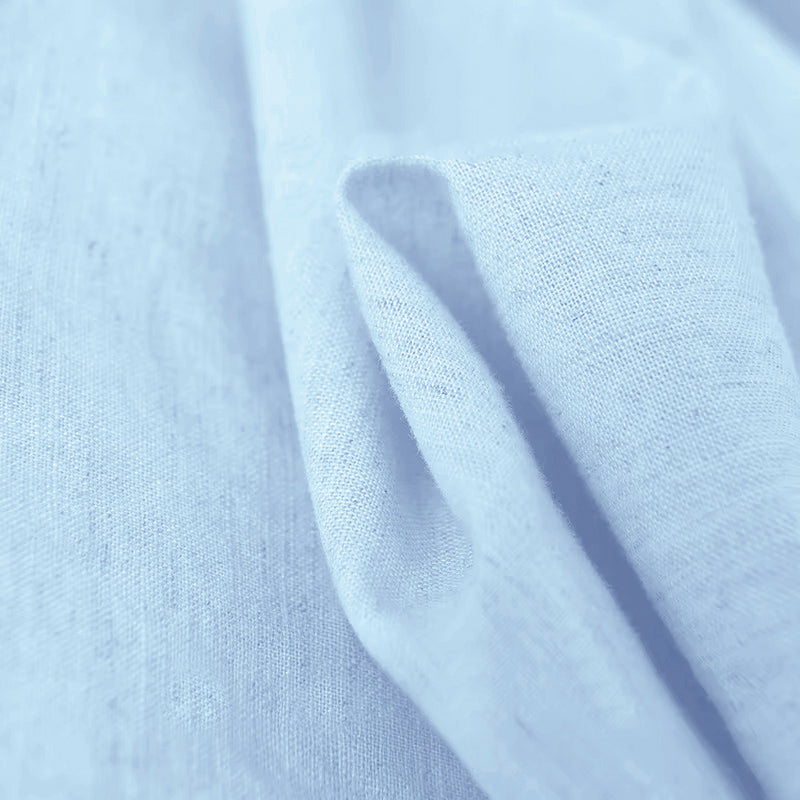 FINE LINEN SHIRTS FOR MEN (Full Sleeves)-Sky