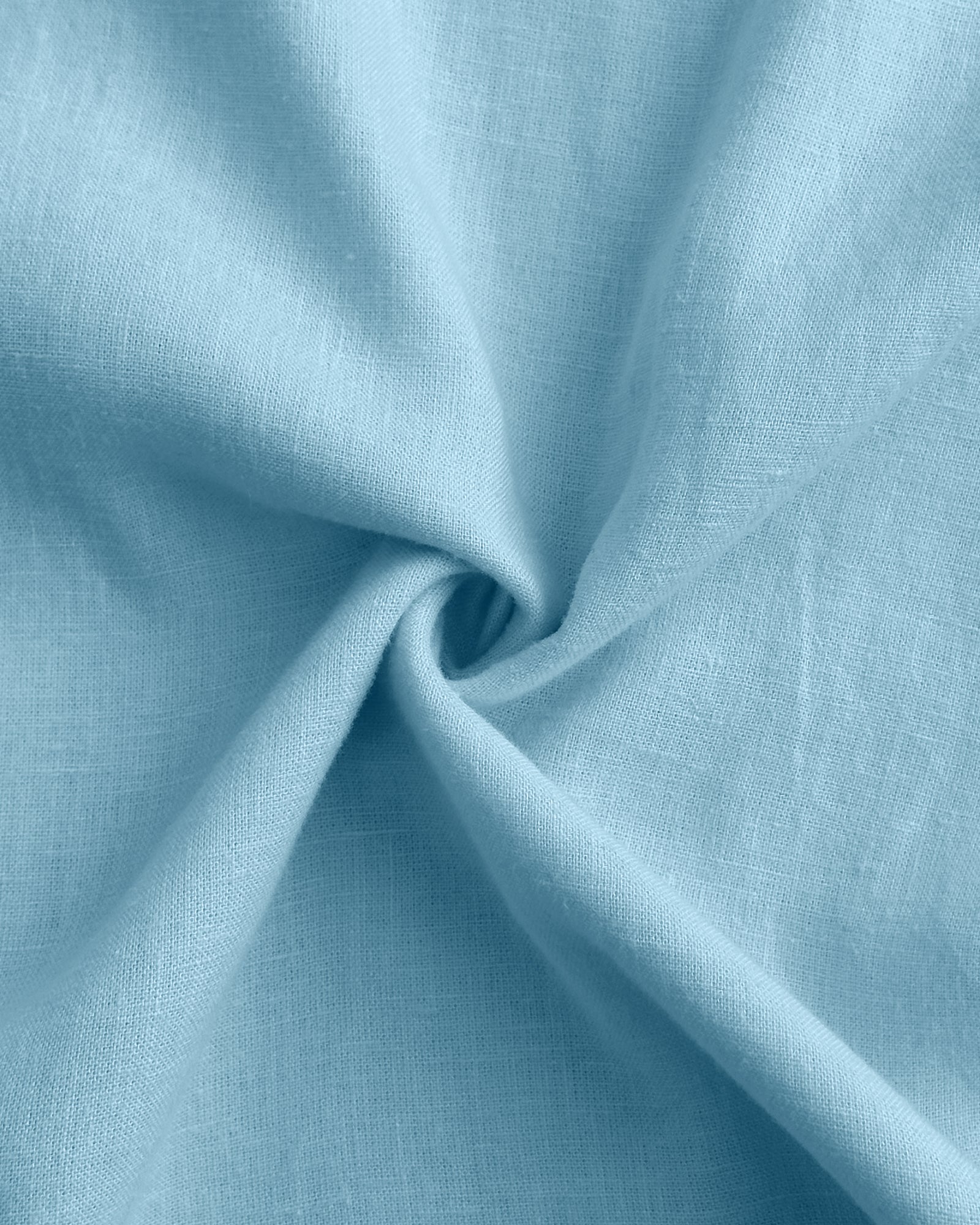 Men's Pure Linen Casual Shirt - Sky