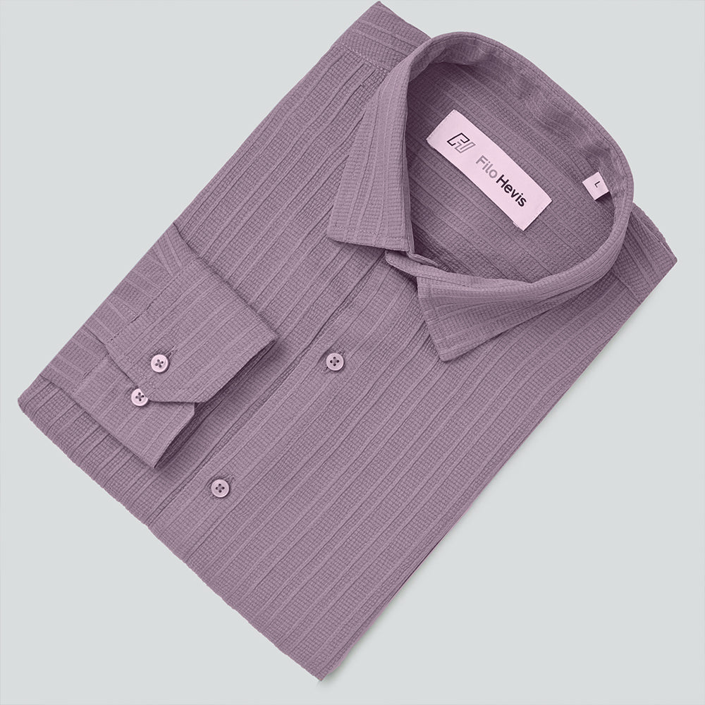 Stripe Light Pink Shirt for Men