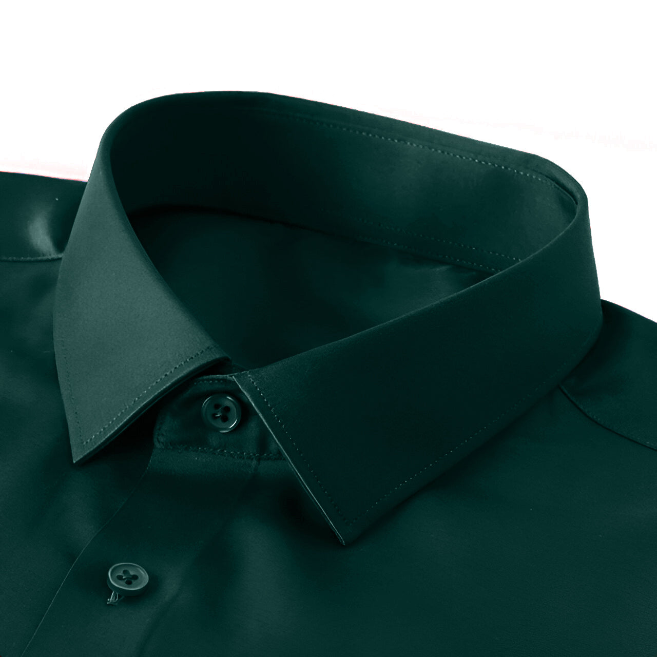 MENS FORMAL REGULAR FITTING FULL SLEEVE SHIRT-TEAL GREEN