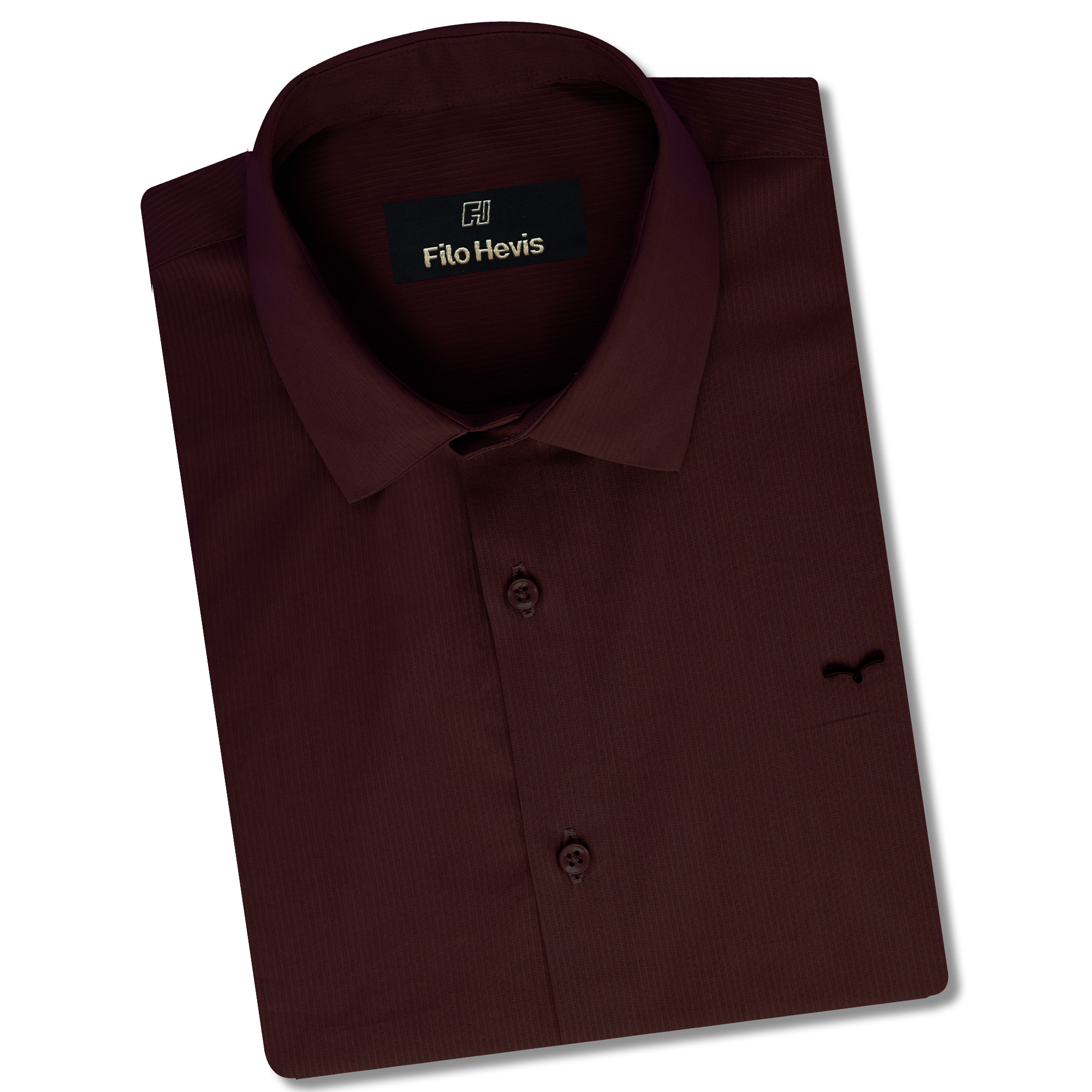 Premium SELF SHIRTS FOR MEN - Textured Formal Shirts Collection | Professional Office Wear | Modern Man’s Self-Striped Statement Shirt-Wine