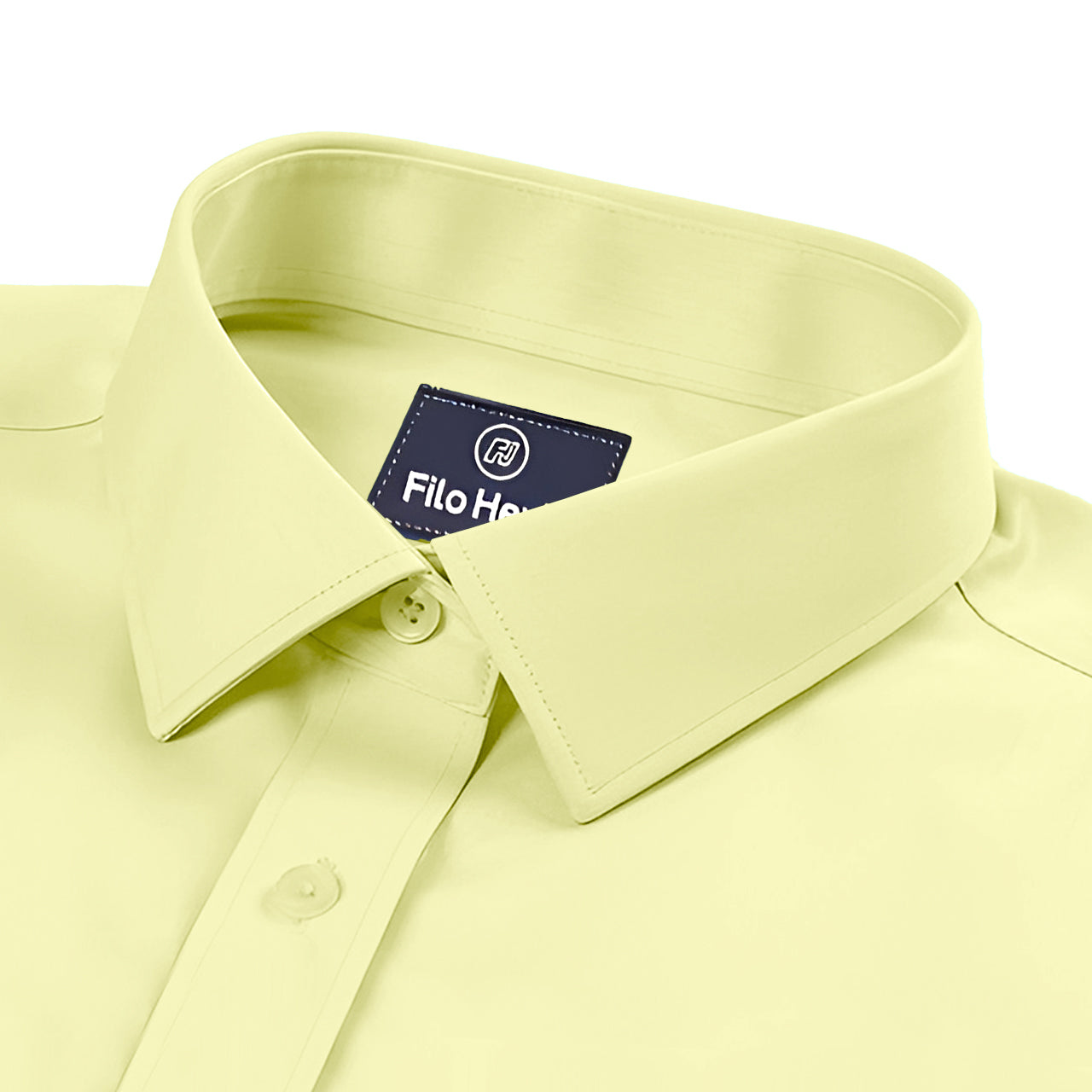 MENS FORMAL REGULAR FIT FULL SLEEVE SHIRT- YELLOW