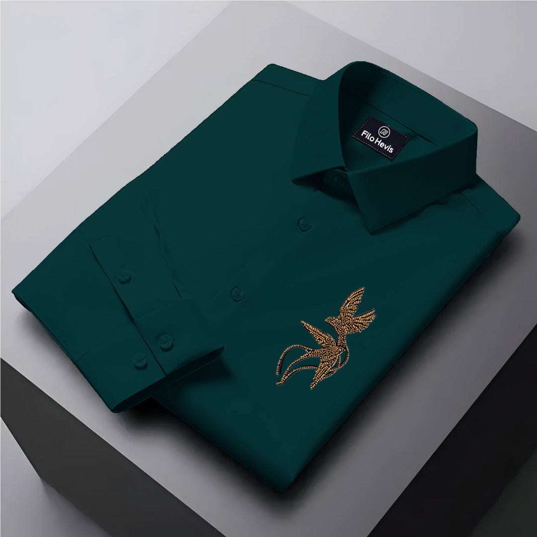 Men's ClubWear Premium Shirt - Bottle Green