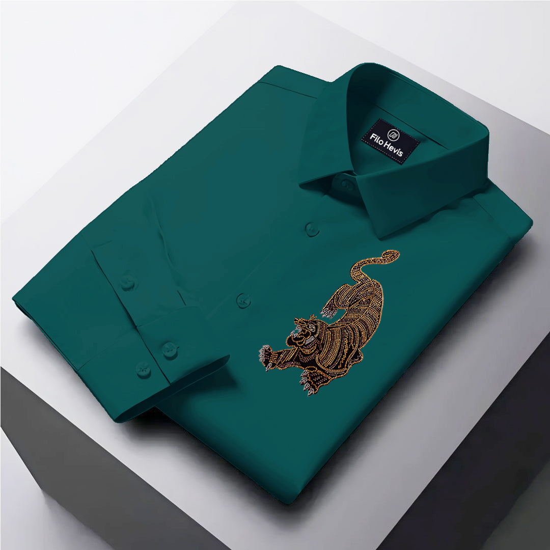 Men's ClubWear Premium Shirt - Bottle Green