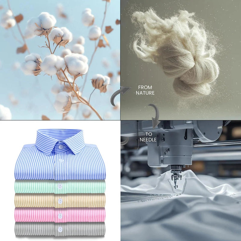 Cotton Check Shirt for Men |Slim fit | Cream