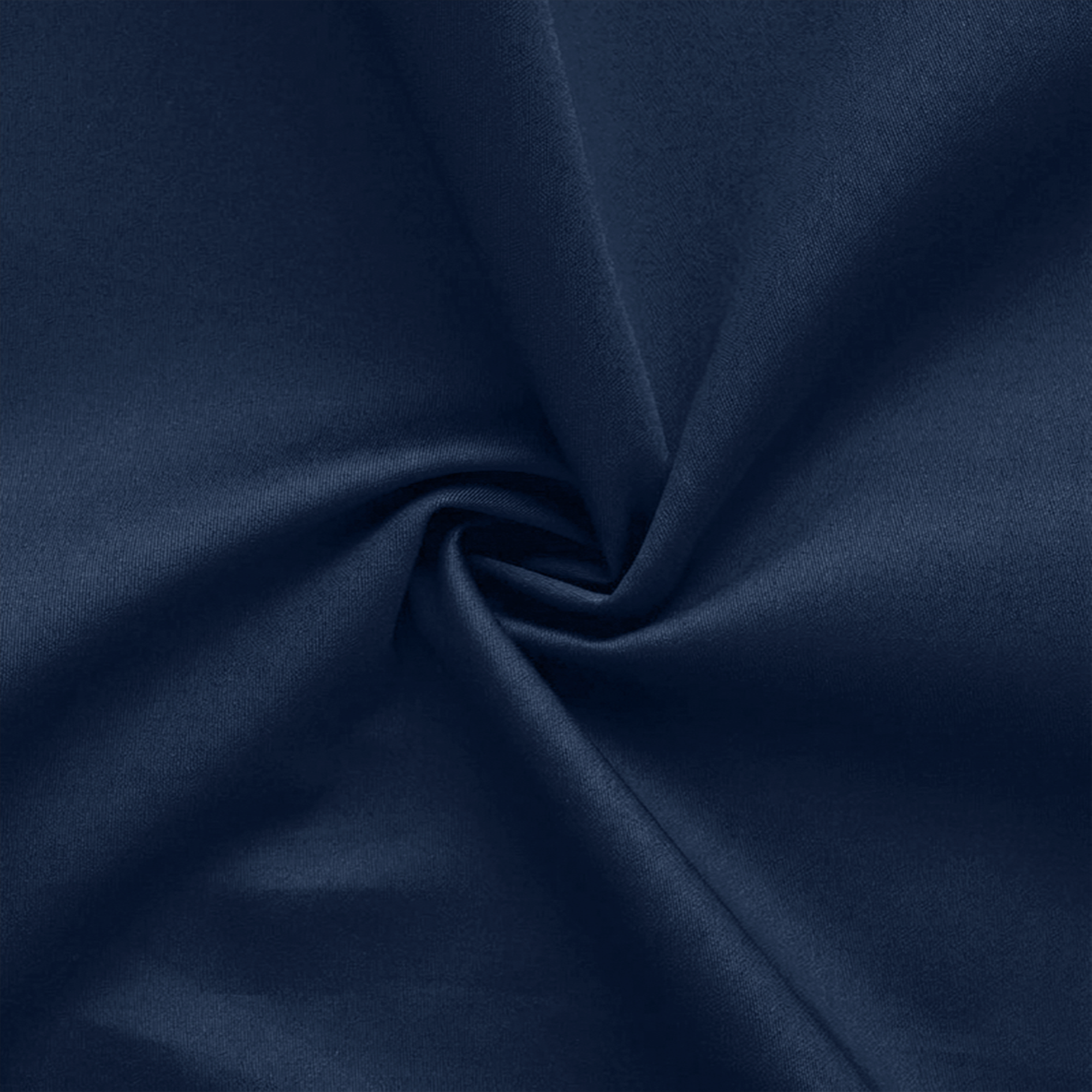 Cotton Satin Formal Shirt for Men - Regular Fit Full Sleeve | NAVY BLUE