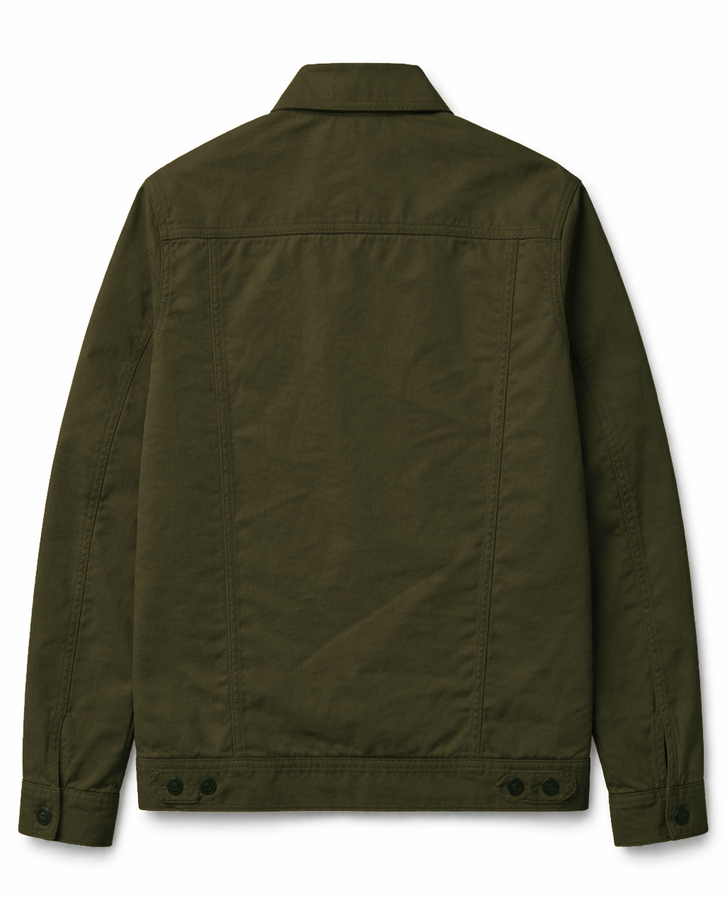 Olive sherpa jacket