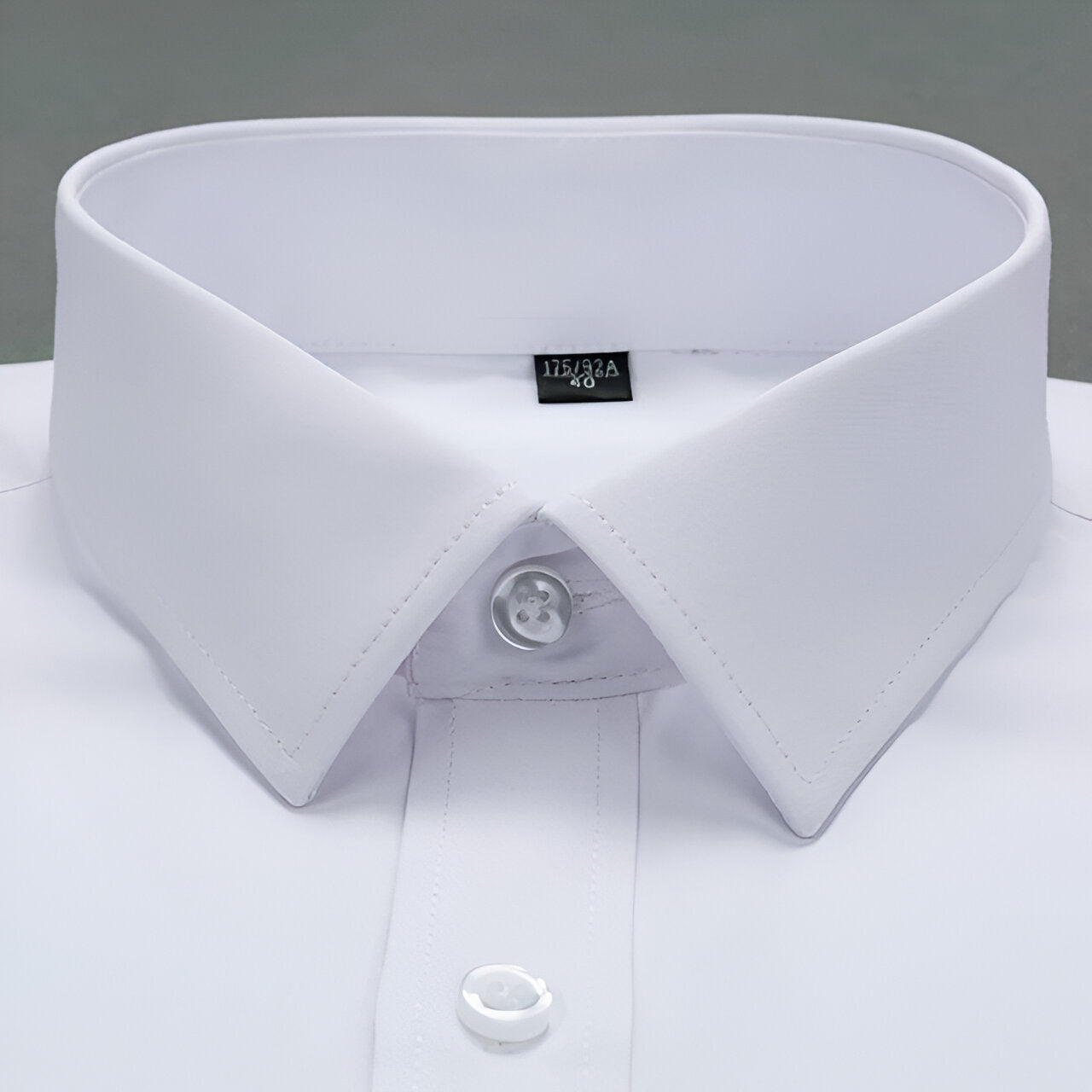 Single Pocket Formal Shirts - White