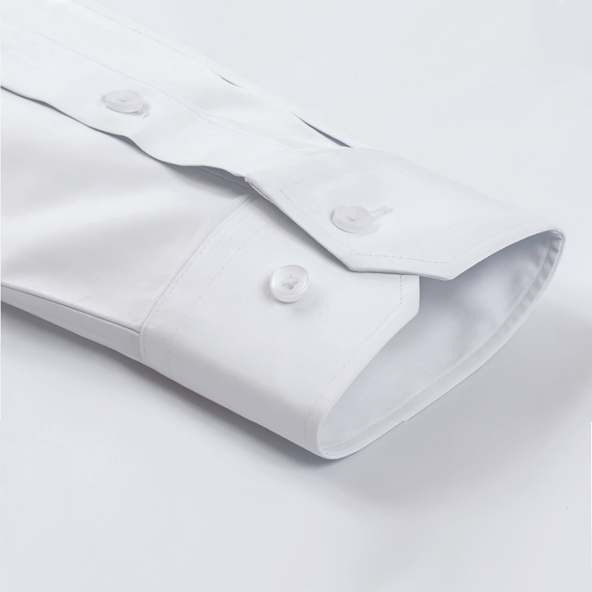 Men's Formal Regular Fit Full Sleeve Shirt - White